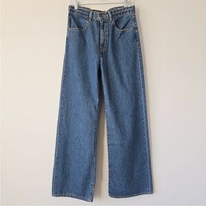 CO Blue Ribcage Wide-Leg Jeans